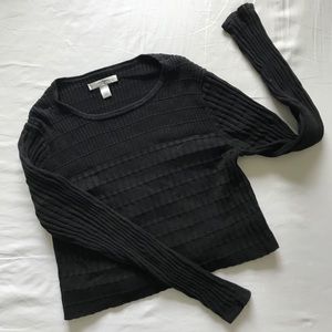 CLOSET CLOSING Liz Claiborne Black Sweater
